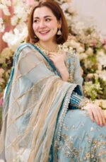 Charizma Dastan-E-Jashan embroidered chiffon 3-piece formal dress with two-tone dupatta